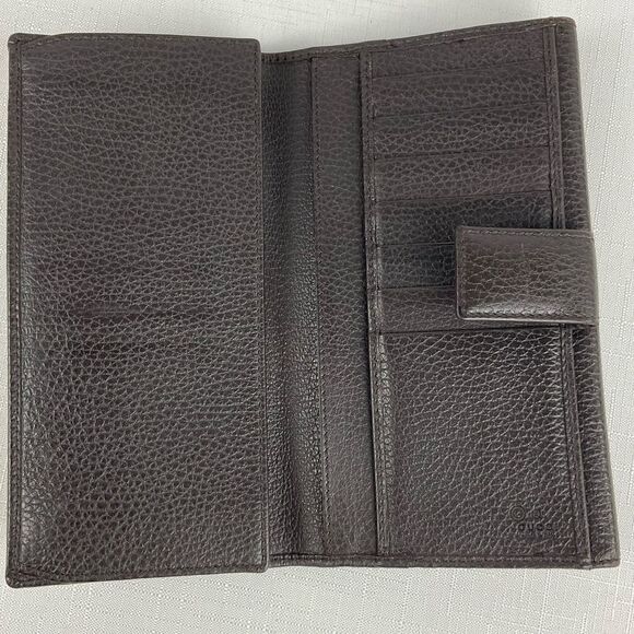 Gucci Leather Soho Studded Wallet Brown - Picture 7 of 9